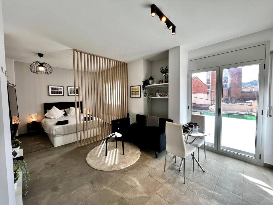 Апартаменты Loft Moderno En Buena Ubicacion Терраса Экстерьер фото