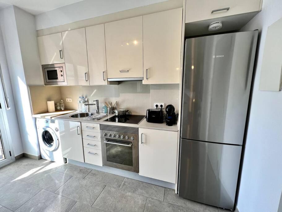 Апартаменты Loft Moderno En Buena Ubicacion Терраса Экстерьер фото