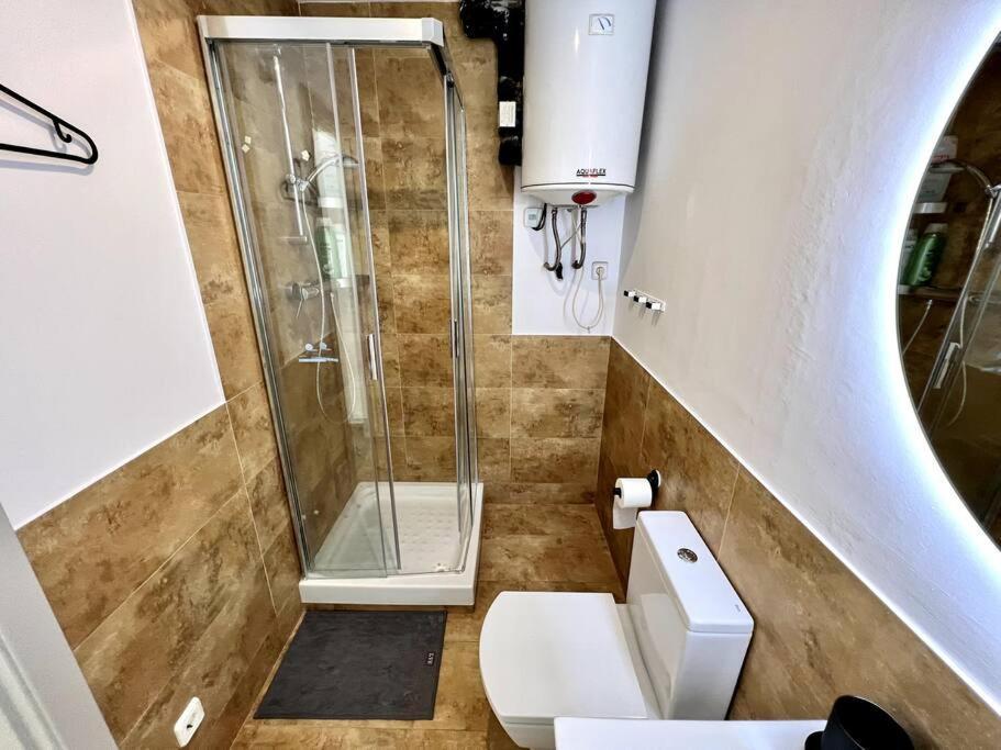 Апартаменты Loft Moderno En Buena Ubicacion Терраса Экстерьер фото