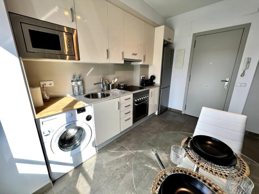 Апартаменты Loft Moderno En Buena Ubicacion Терраса Экстерьер фото